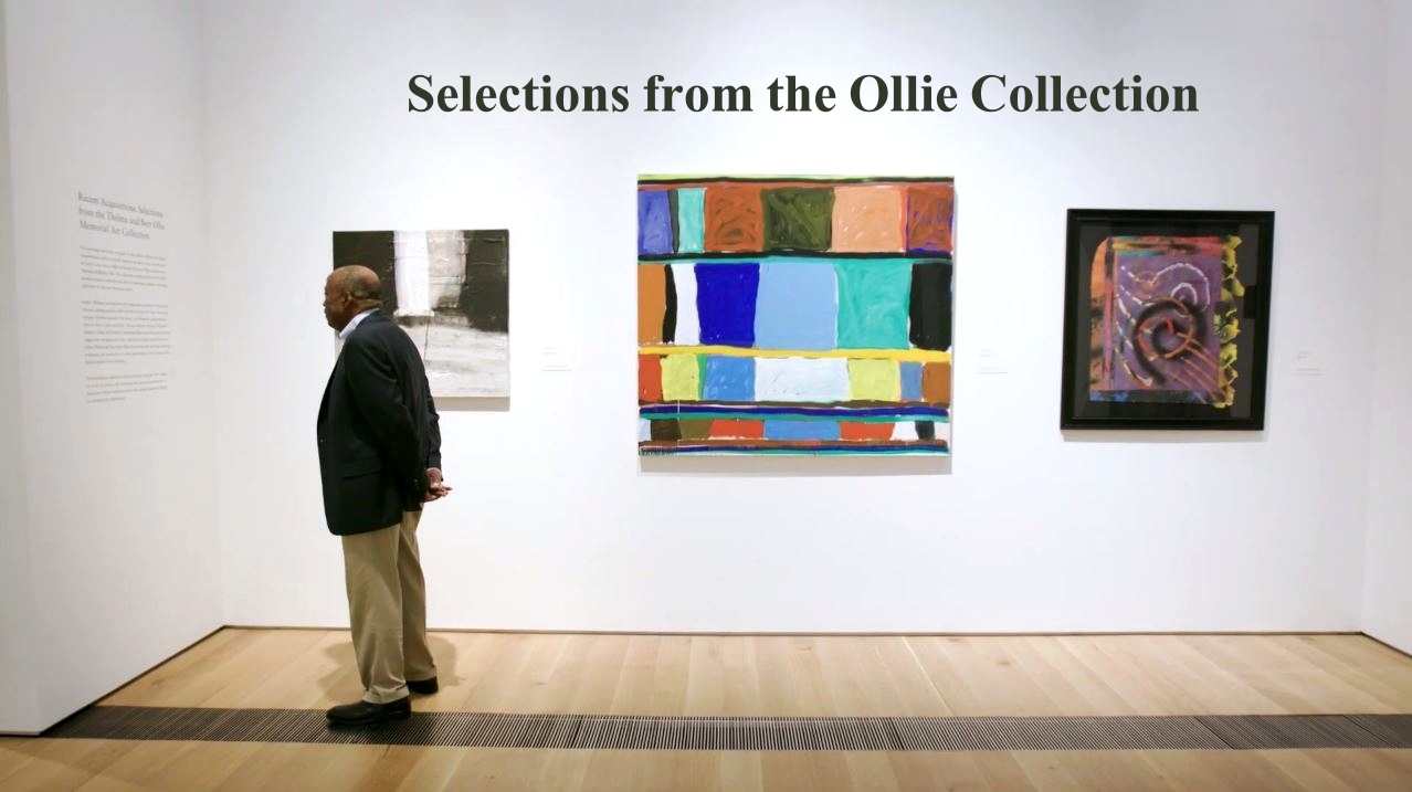 Ron Ollie Standing In Gallery