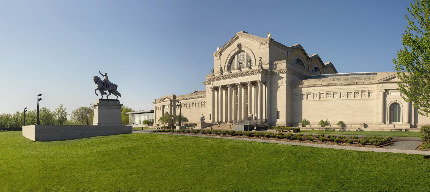 Exterior of Saint Louis Art Museum